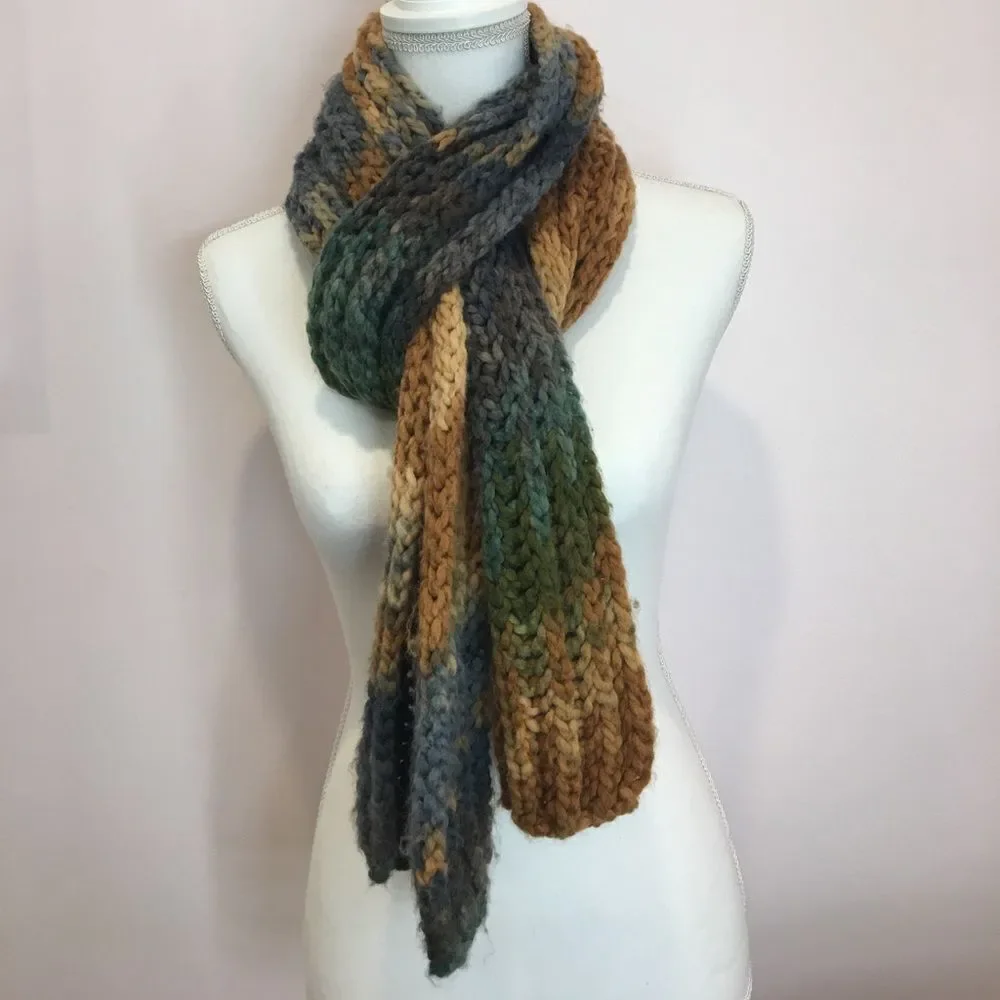 Chunky Multi-Colored Scarf